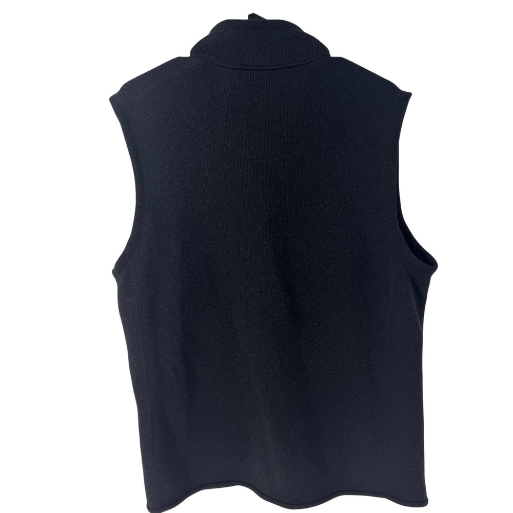 Patagonia Better Sweater Vest Mens Large Black Full Zip Fleece 25882 Outdoor - Picture 4 of 11